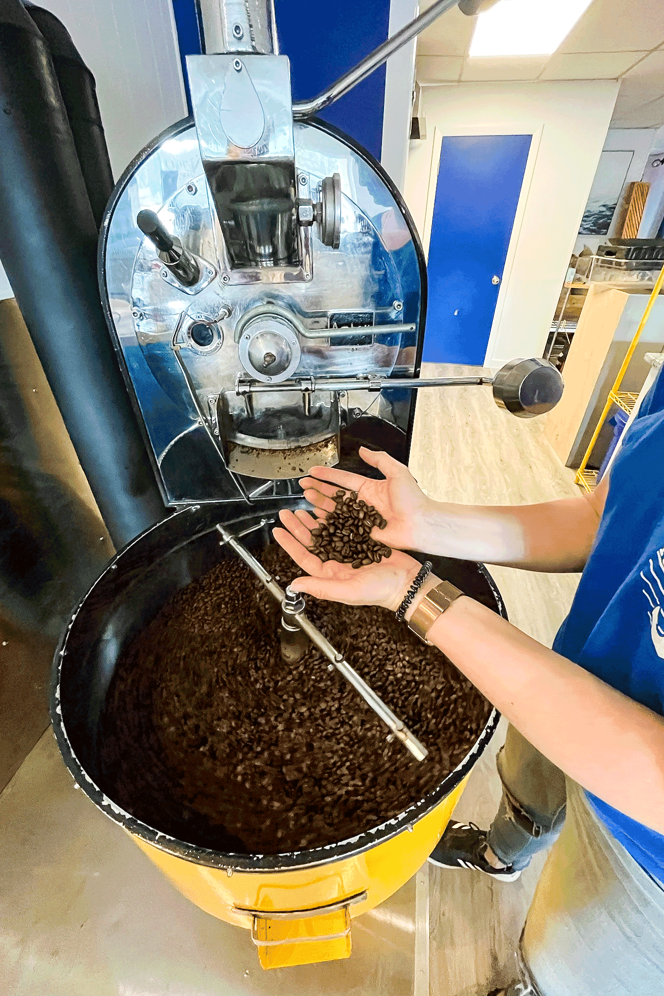 old school micro-roasting - roasted in small batches to exact specifications