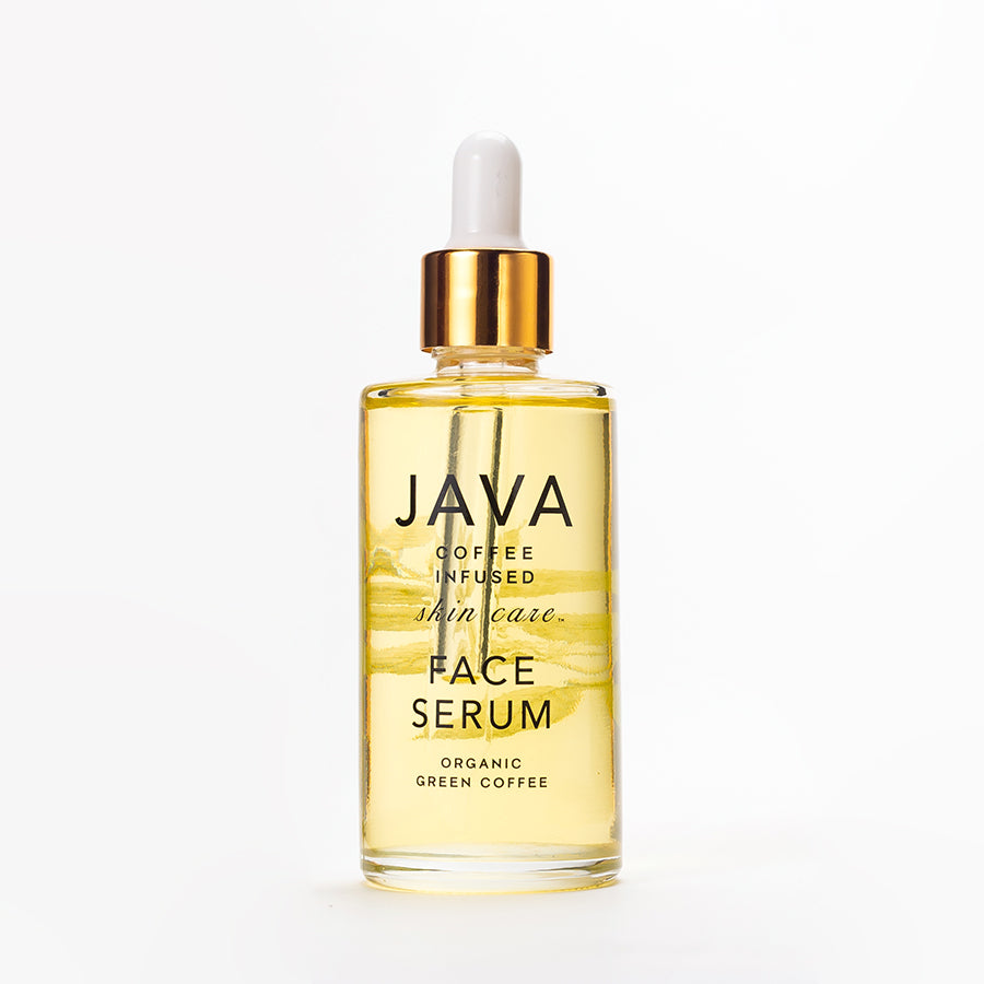 java skin care face serum smooths fine lines, lightens imperfections