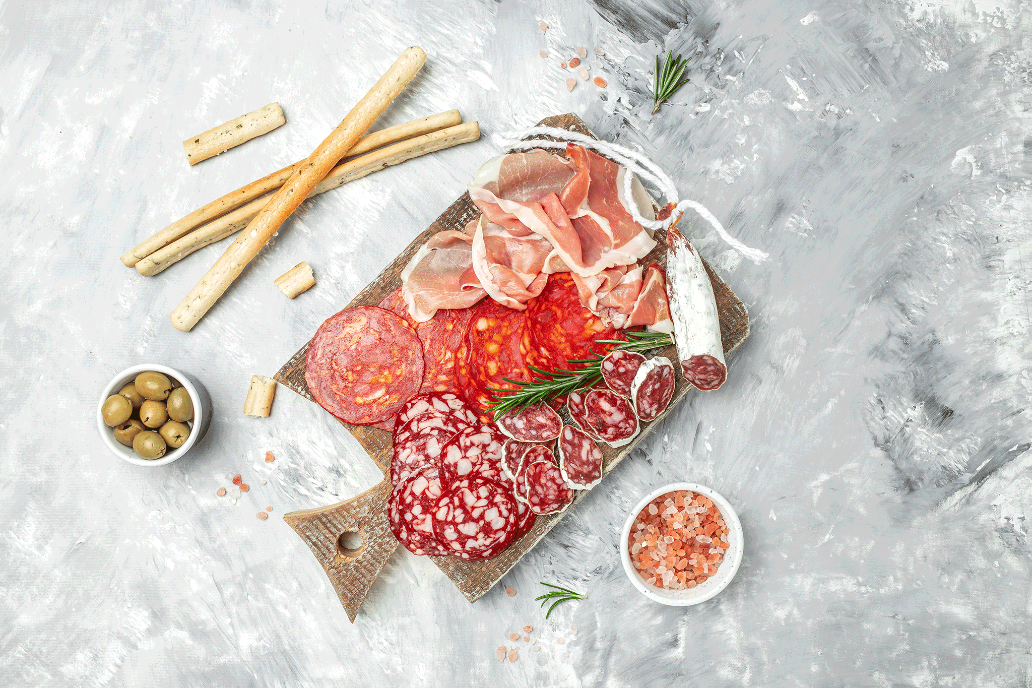 charcuterie display for a katering event